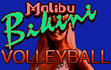 Malibu Bikini Volleyball title screen for Atari Lynx